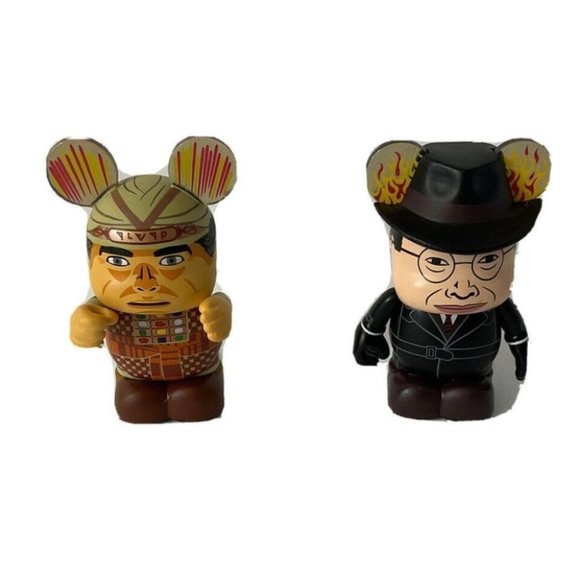 Disney Vinylmation Indiana Jones Series 1 Set of 2 Figures  3” - Picture 1 of 11